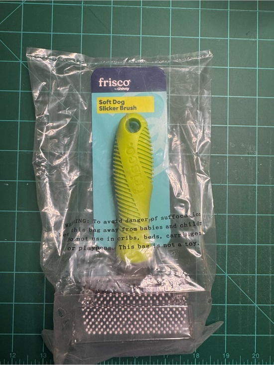 Frisco Other - frisco Soft Dog Slicker Brush - Lime Green